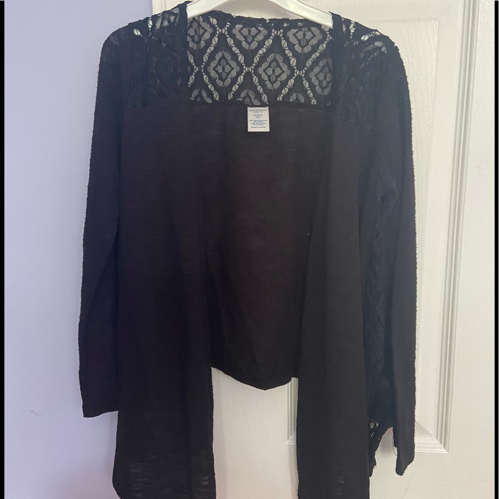 Black cover up sweater